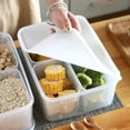 thumbnail image 4 of RKSTN storage box Plastic Covered Stall Ingredients And Seasoning Box- Food Transparent Seasoning Box-commercial Compartment Storage Box, 4 of 8