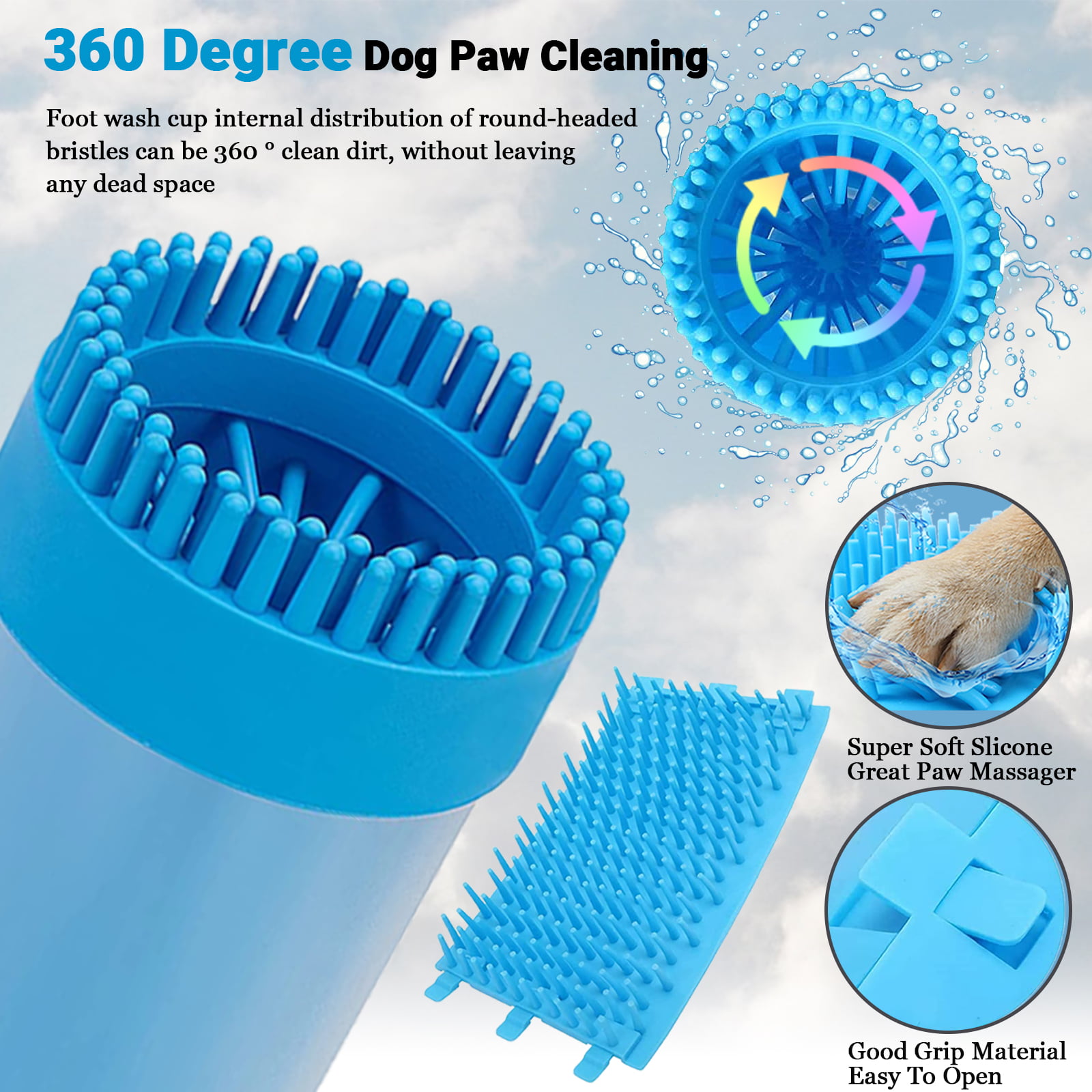 Pet Foot Washing Cup No Wiping Required For Dogs, Cats, And Puppies  Effective Paw Cleaner And Foot Cat Safe Cleaning Products From Packfactory,  $15.21