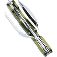 thumbnail image 4 of Compact 4-in-1 Multitool For Outdoor Enthusiasts, Tactical Backpacking Utensils, Stainless Steel Cutlery Set For Camping, Picnics, And Adventures, Includes Fork Knife Spoon And, 4 of 6