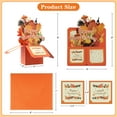 thumbnail image 6 of WaaHome Thanksgiving Turkey Pop Up Card for Kids Happy Thanksgiving Gifts Greeting Cards Fall Pumpkin Thank You Cards with Envelope&Note Card for Kids Adults Women Family Friends Autumn Party Favors, 6 of 6