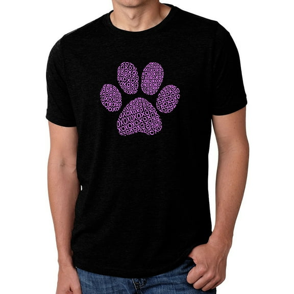 Men's Premium Blend Word Art T-shirt - XOXO Dog Paw
