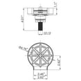 thumbnail image 5 of Stainless Steel Glass Rinser for Kitchen Sinks, 360 Degree Cup Washer For Sink and Cafes Bar, 5 of 5