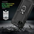 thumbnail image 5 of Compatible for Google Pixel 4 XL Case with HD Screen Protector, Military-Grade Shockproof Protective Phone Case with Magnetic Kickstand Ring for Google Pixel 4 XL Black, 5 of 15