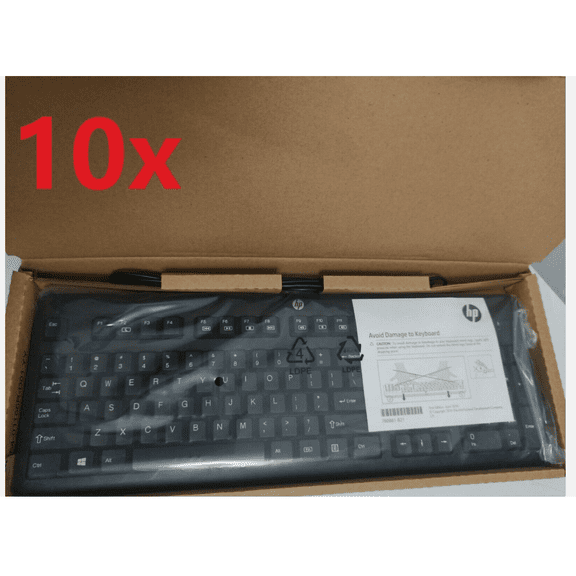 HP KU-1156 KEYBOARD, ENGLISH, 627647-003 (10-PACK)