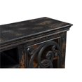 thumbnail image 6 of Taran Designs Valerie 66" Farmhouse Wood Entertainment Console in Black, 6 of 8