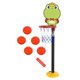thumbnail image 4 of Juego de aro de baloncesto para niños, red de baloncesto multifunción, estante para pelotas, juguetes deportivos para el aire libre, suministros para Verde, 4 of 8