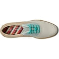thumbnail image 2 of Cole Haan Originalgrand Shortwing Golf Sesame/Blue Glass/Ivory Lace Up Sneakers (Sesame/Blue Glass/Ivory, 5), 2 of 6
