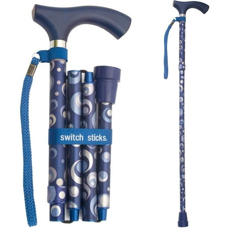 Switch Sticks Walking Cane for Men or Women, Foldable and Adjustable ...