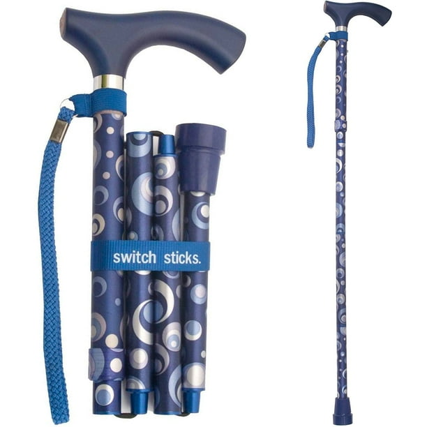 Switch Sticks Folding Walking Stick, Ocean