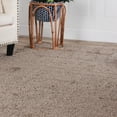thumbnail image 7 of BNM Solid Indoor Shag Runner or Area Rug, 4' x 6', Taupe, 7 of 7