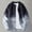 Gray, variant on Mens Fall Jackets Casual Gradient Knitted Sweater Jacket Loose Fit Round Neck Long Sleeve Button Down Men's Winter Coats