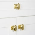 thumbnail image 7 of Grandeur 804722 Anneau 1-3/4" Solid Brass Flat Oval Cabinet Knob - Chrome, 7 of 7