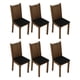 thumbnail image 1 of Kit 6 Sillas de Comedor 4290 Madesa Marrón/Negro, 1 of 4
