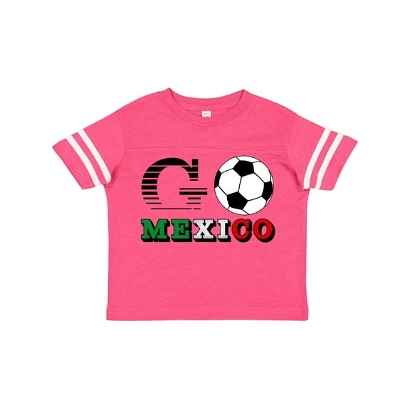 Inktastic Go, Mexico Soccer, Football Boys or Girls Toddler T-Shirt