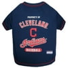 Pets First MLB Cleveland Indians Tee Shirt for Dogs & Cats. Officially Licensed - Small
