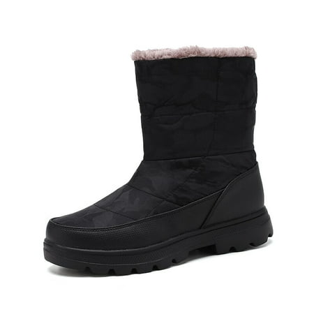 

Lopsie Women s About Puffy Mid Boot - Heavy Rain Light Snow - Waterproof Heavy soled uggs Army men and women boots