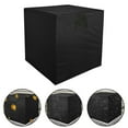 thumbnail image 3 of Lanfini Outdoor Vertical Air Conditioner Cover Waterproof Windproof Oxford Fabric Black for AC Unit Protection 32x32x36 26x26x32 20x20x26 Inch, 3 of 5