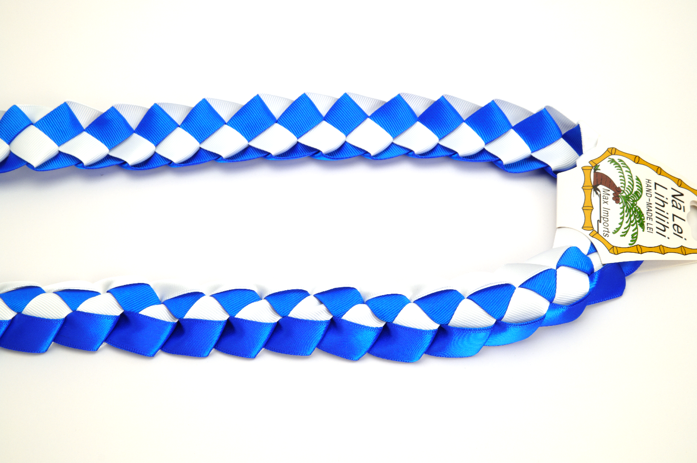 Maxport Corporation Braided Lei Royal Blue/white