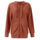 thumbnail image 2 of Suéteres para Mujer, Sudaderas de Punto de Larga con Cremallera, Sudaderas Acanaladas, Sudaderas Casuales Holgadas con Bolsillo. Naranja M, 2 of 8