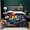 Color1, variant on Kids Teens_Titans Bedding Duvet Cover Set 3 Pieces Bedding Set for All Season Lightweight Duvet Cover with Zipper Closure