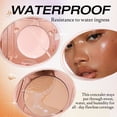 thumbnail image 5 of SZBAOAN Colored Clay Undereye Corrector With Brush,Natural Coverage Concealer,Hydrating Under Eye Concealer to Brighten & Conceal for Women & Men, 5 of 5