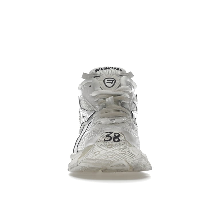 Balenciaga 「Defender」 ホワイトモノクローム トレイルランナー Size 9 - Balenciaga Defender Bouncer Sneaker White Light Beige