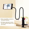 thumbnail image 5 of Premium 360° Rotating Lazy Holder with Spiral Stable Base, Universal Clamp for & Tablets, Lightweight Durable Non-Toxic Material, Easy Installation, Sleek Black Stylish Design, 5 of 5
