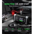 thumbnail image 2 of Batería de coche Jump Starter Oreetga 6000A con inflador de aire, 2 of 8