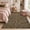 Brown, variant on GlowSol Beige and Brown 2x6 Leopard Runner Rug, Machine Washable Non-Slip Low Pile Rug, Stylish Leopard Print Carpet, Soft Durable Floor Mat for Living Room, Bedroom, Dining Room Nursery, Hallway