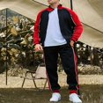 thumbnail image 4 of Survêtements 2 Pièces pour Hommes Sweat Col à Manches Longues + Pantalon, 4 of 8