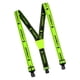 thumbnail image 5 of Tirantes elásticos con cierre de clip y correa ajustable en forma de Y para pantalones Verde l, 5 of 7