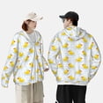 thumbnail image 4 of Fotbe Yellow Rubber Duck Chaqueta con Protección Solar UPF 50+ para Hombre y Mujer, Camisa con Capucha y Bolsillos-XX-Large, 4 of 7