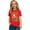 Watermelon Red, variant on shqvo Girls Tops 5t 100 Days Of School Print Short Sleeve T-Shirt School Uniform for Girls Cute Cute Tops for Teen Girls Girls' Tops, Tees & Blouses