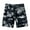 Black-81025, variant on Men's Casual Swim Trunks Quick Dry Printed Summer Beach Shorts Drawstring with Elastic Waist and Pockets Mens Bañador
