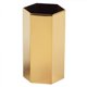 thumbnail image 1 of Gold Hexagonal Pen Holder Ornament Office Accessories Organizer Desk, 1 of 4