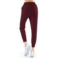 thumbnail image 2 of Hat and Beyond Women's Casual French Terry Lightweight Sweatpants with Pockets, 2 of 5