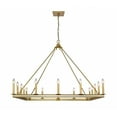 thumbnail image 5 of Z-Lite Barclay 16 Light 45" Square Steel Chandelier in Matte Black, 5 of 5