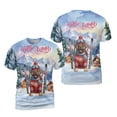 thumbnail image 3 of Hello Welcome Winter The Ski Bullmastiff Snowy Day All Over Print 3D Shirt Unisex Merch Dog Lover - 13013, 3 of 6