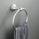 thumbnail image 1 of Toallero de aro de acero inoxidable | Toallero de pared inoxidable 304 para baño y cocina | Diseño moderno redondo con movimiento flexible | Acabado negro o dorado | Juego de 1 pieza, 1 of 8