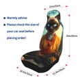 thumbnail image 4 of Sigee Moonlit Hairless Cat Monk for Universal Car Seat Covers, Premium Car Seat Protector Set for Cars, SUVs, Trucks, 4 of 7