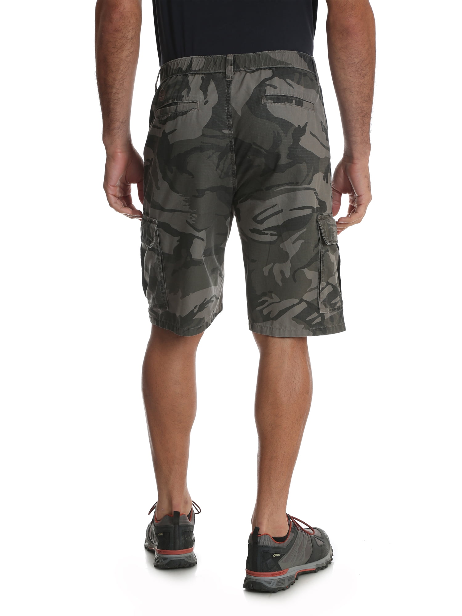 poundy Mens Premium Relaxed Fit Twill Cargo Short 