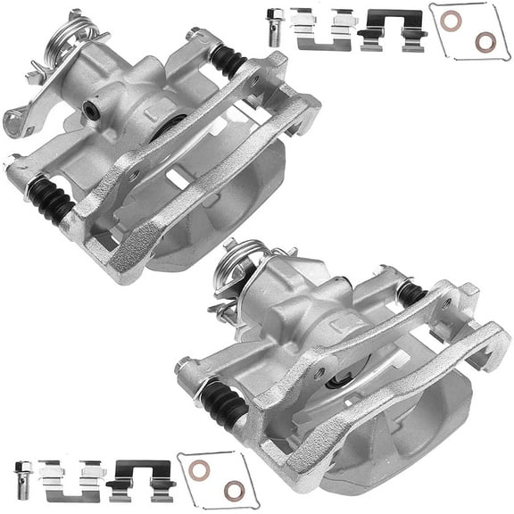 A-Premium Brake Caliper Assembly with Bracket Compatible with Dodge Dart 2013-2019 Rear Left and Right 2-PC Set