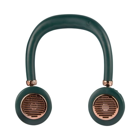 

Tepsmf Portable Fan Portable Leafless Hanging Comfortable Cooling Neckband Electric Cooler