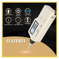 thumbnail image 4 of Digital Vibration Meter Digital High Precision Vibration Meter LCD Electronic Vibration Frequency Analyzer Handheld WT63A ,Wide Range, 4 of 5