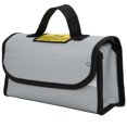 thumbnail image 1 of Bolsa de seguridad para baterías de litio, ignífuga y a prueba de explosiones, portátil, ecológica, de 220 x 75 x 100 mm, 1 of 8