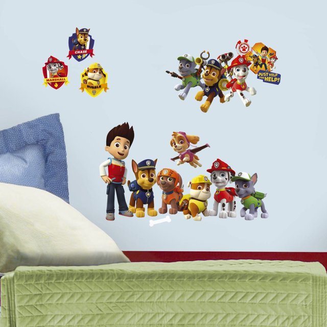 PAW Patrol Peel & Stick Wall Decals
