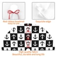 thumbnail image 4 of Rateoe Nautical Anchors1 Print Christmas Tree Skirt 30" for Xmas Holiday New Year Party Circle Tree Mat Ornaments Decoration, 4 of 7