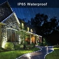 thumbnail image 5 of MAGOTAN 72ft 200 LED Solar Christmas Lights Outdoor Solar Rope Lights with 8 Modes Waterproof Yard Lawn Garden Decoration, White, 5 of 7