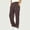 Brown, variant on NAISIBABY Big Boys Sweatpants Size 10,Drawstring with Pockets School Uniform Winter Fleece Pants Gray