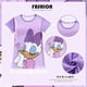 thumbnail image 2 of Disney Daisy Lina Bell Dress Niñas Camisón Ropa Pijamas de dibujos animados Ropa para niños Pijamas de manga corta Kids Family Wear14 altura 130-140cm Gao Jinjia LED, 2 of 2